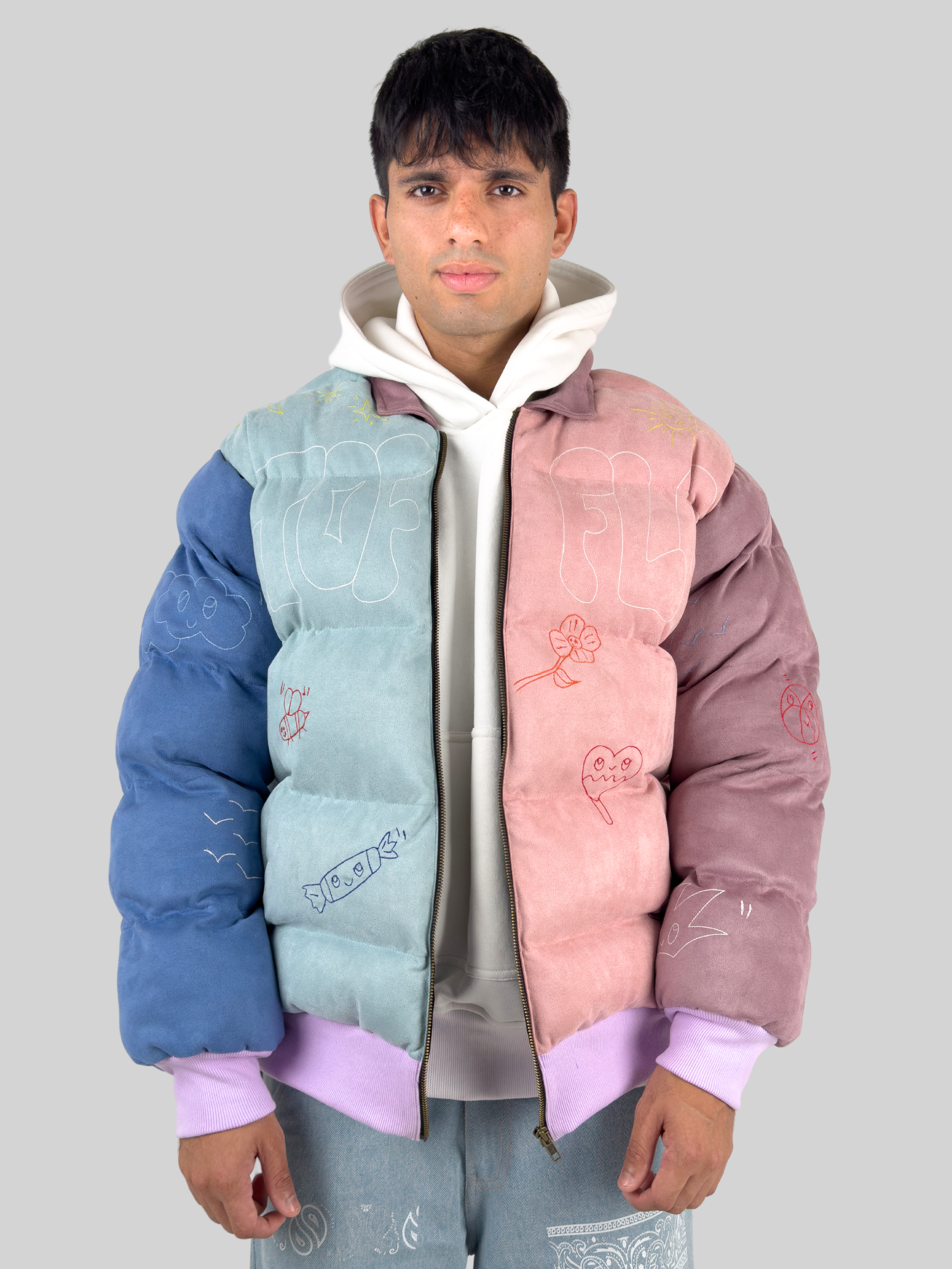 Pastel Puffer Jacket