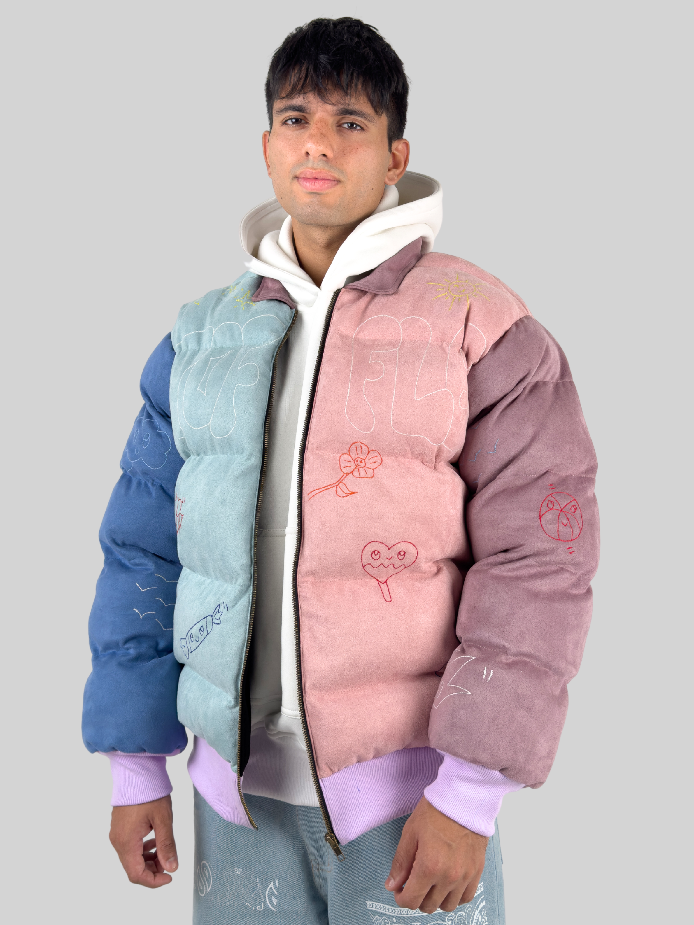 Pastel Puffer Jacket