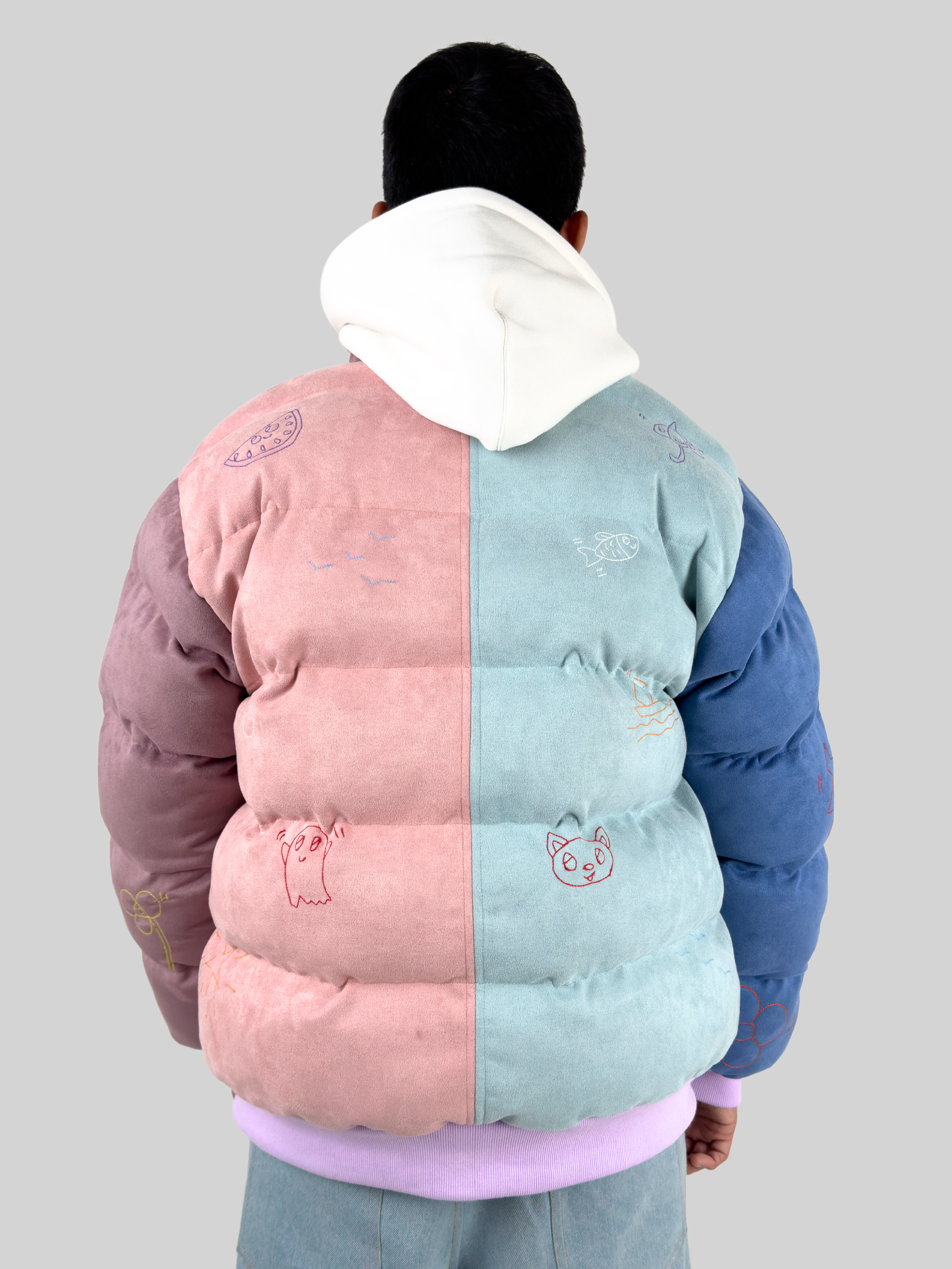 Pastel Puffer Jacket