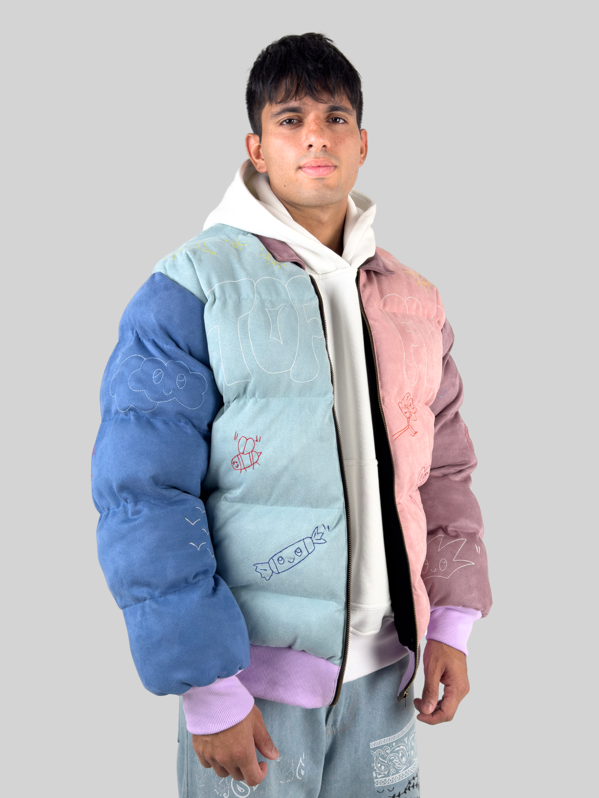 Pastel Puffer Jacket