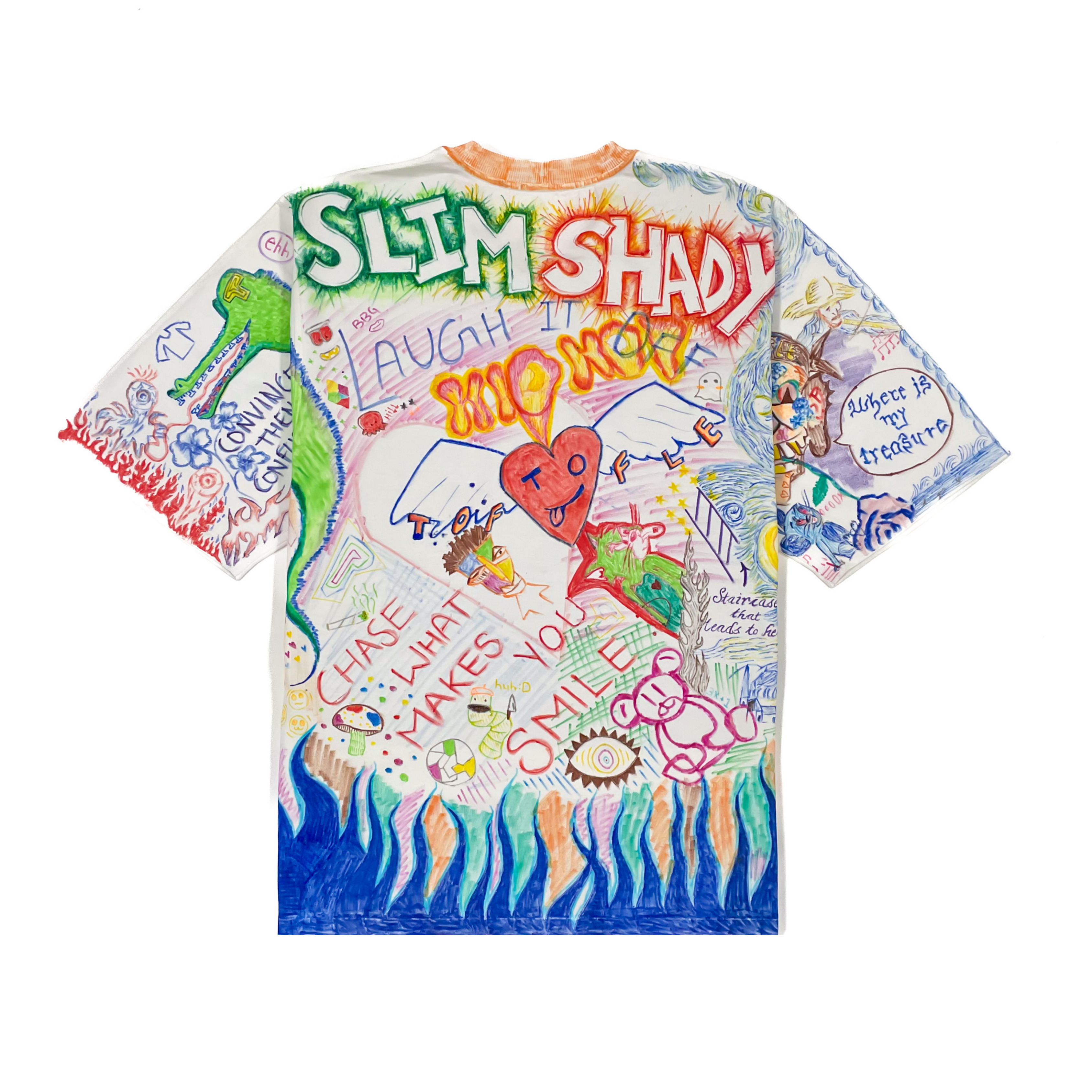 Handpainted Graffiti T-shirt