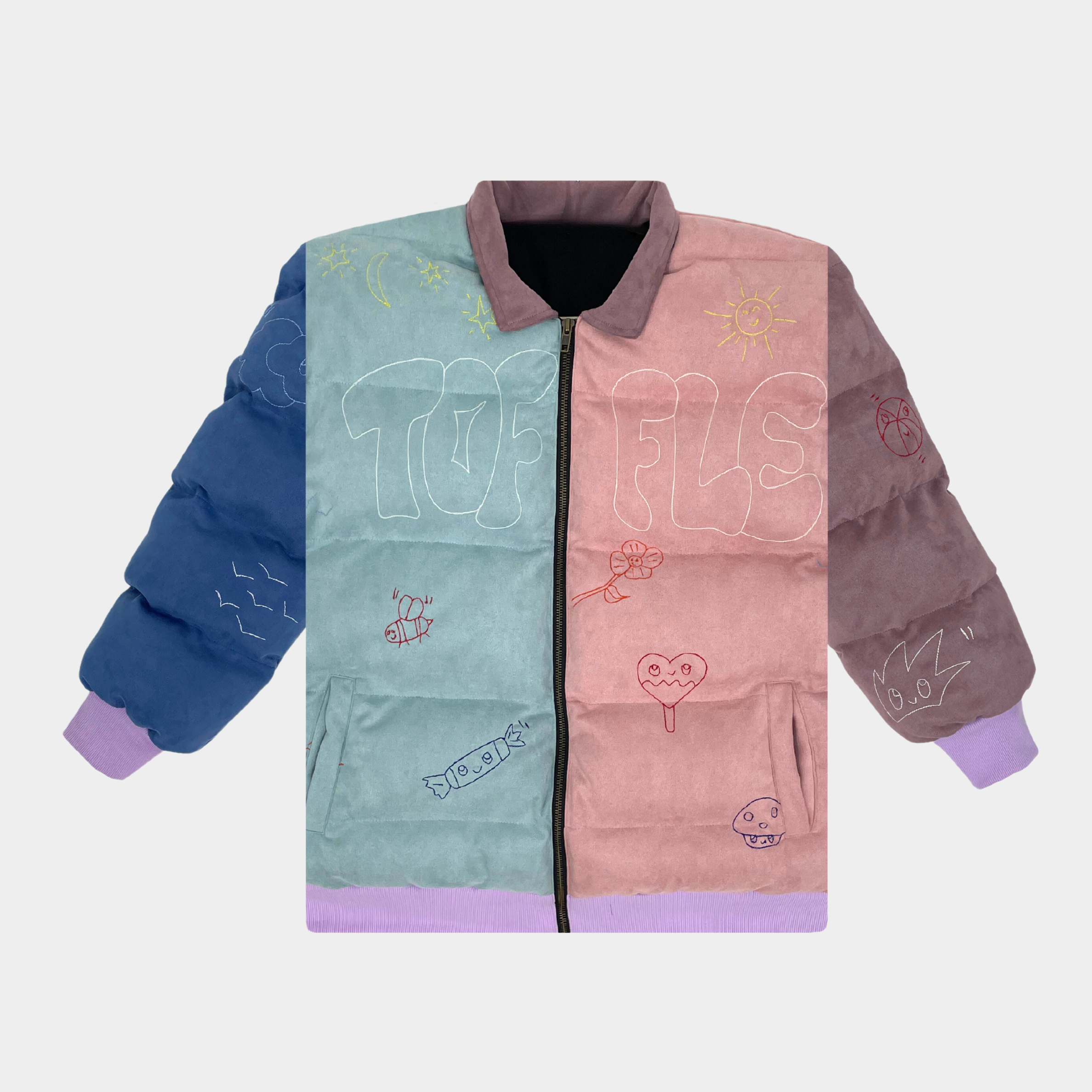 Pastel Puffer Jacket