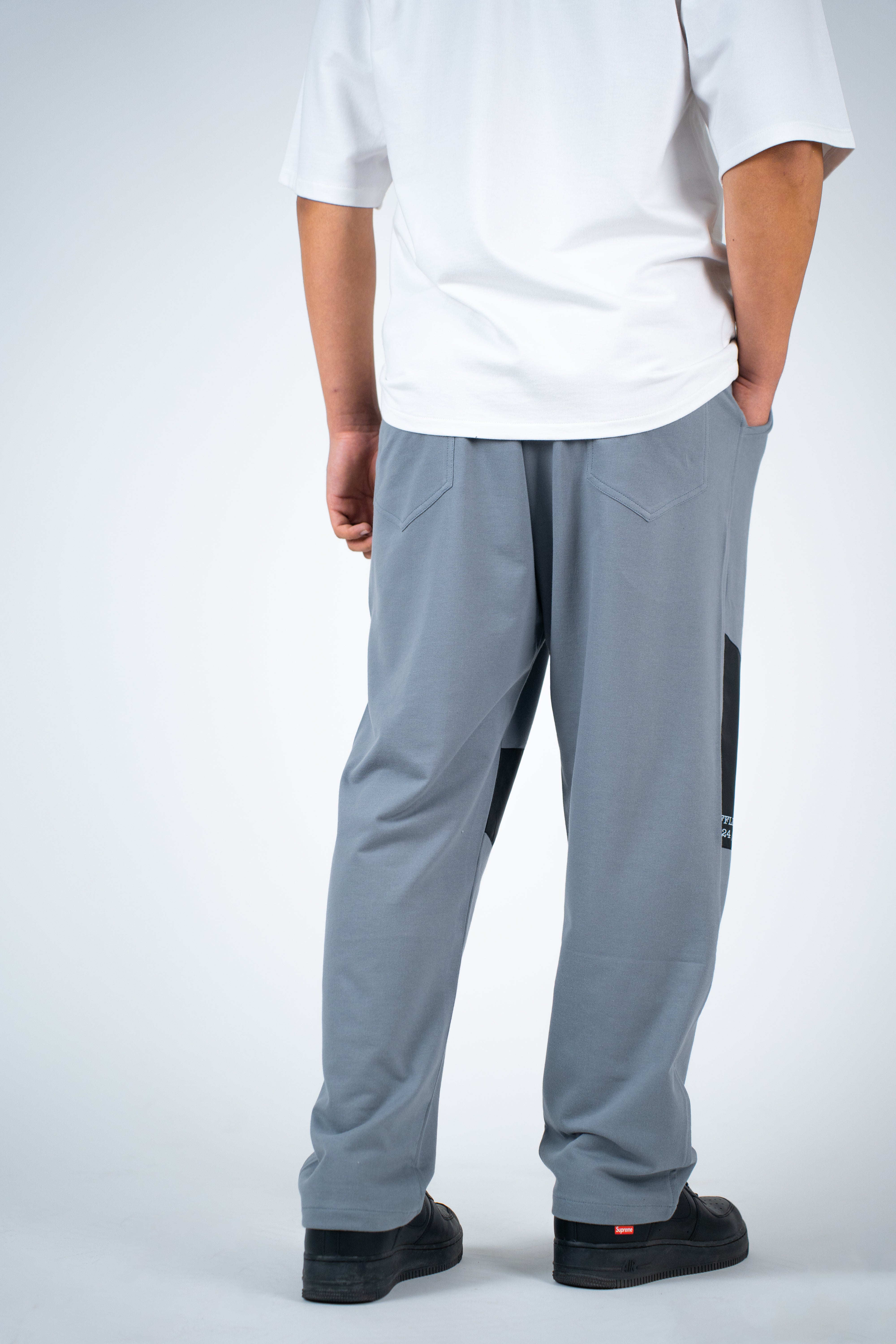 Charcoal Knee Blast Jogger