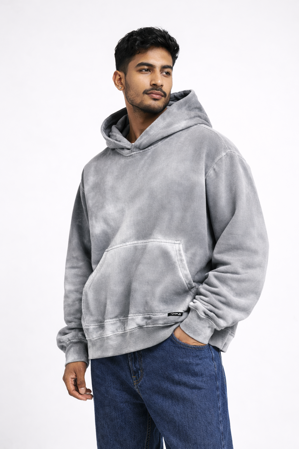 Hand Dyed Fleece Hoodie