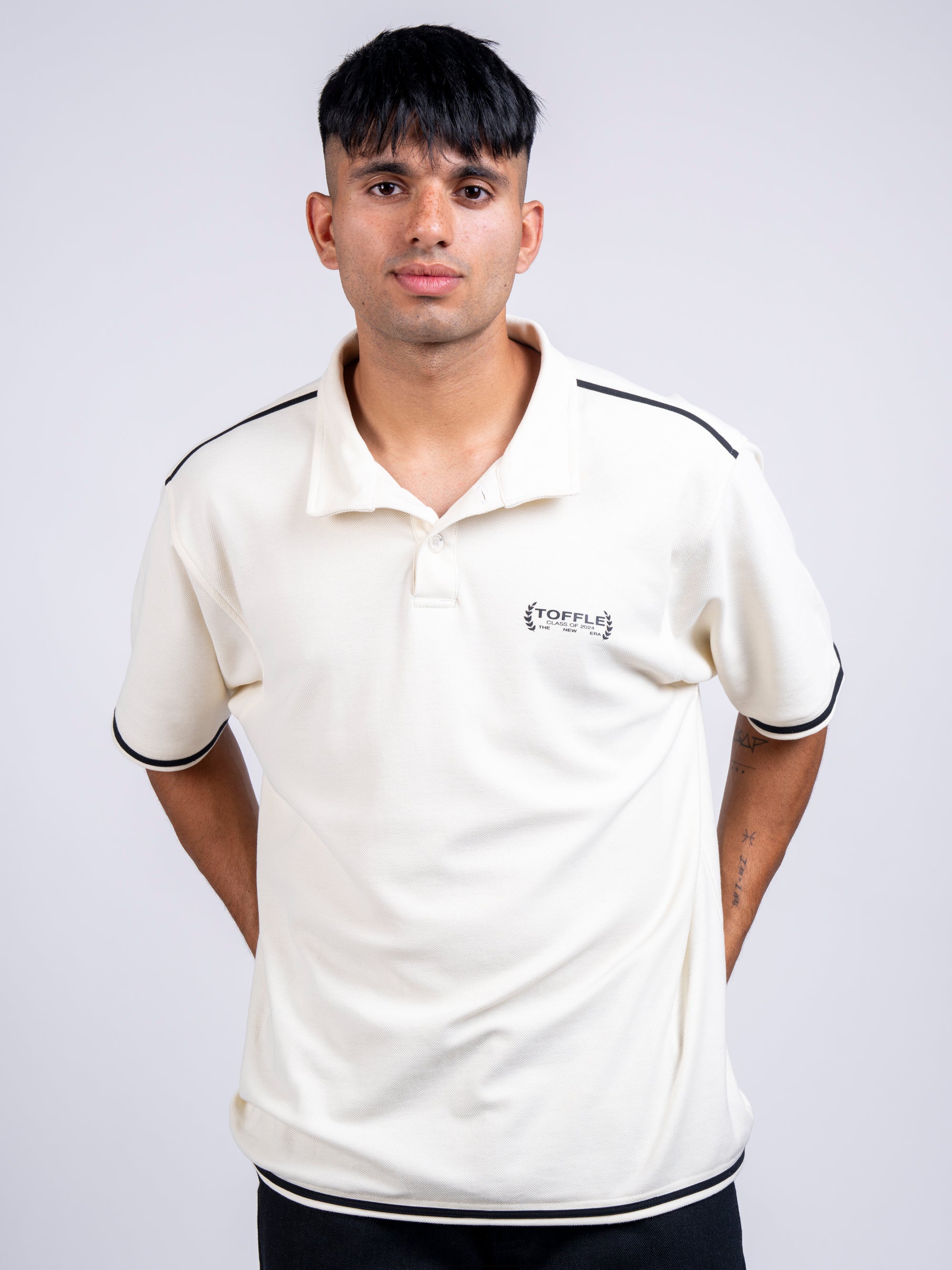 White Polo T-shirt