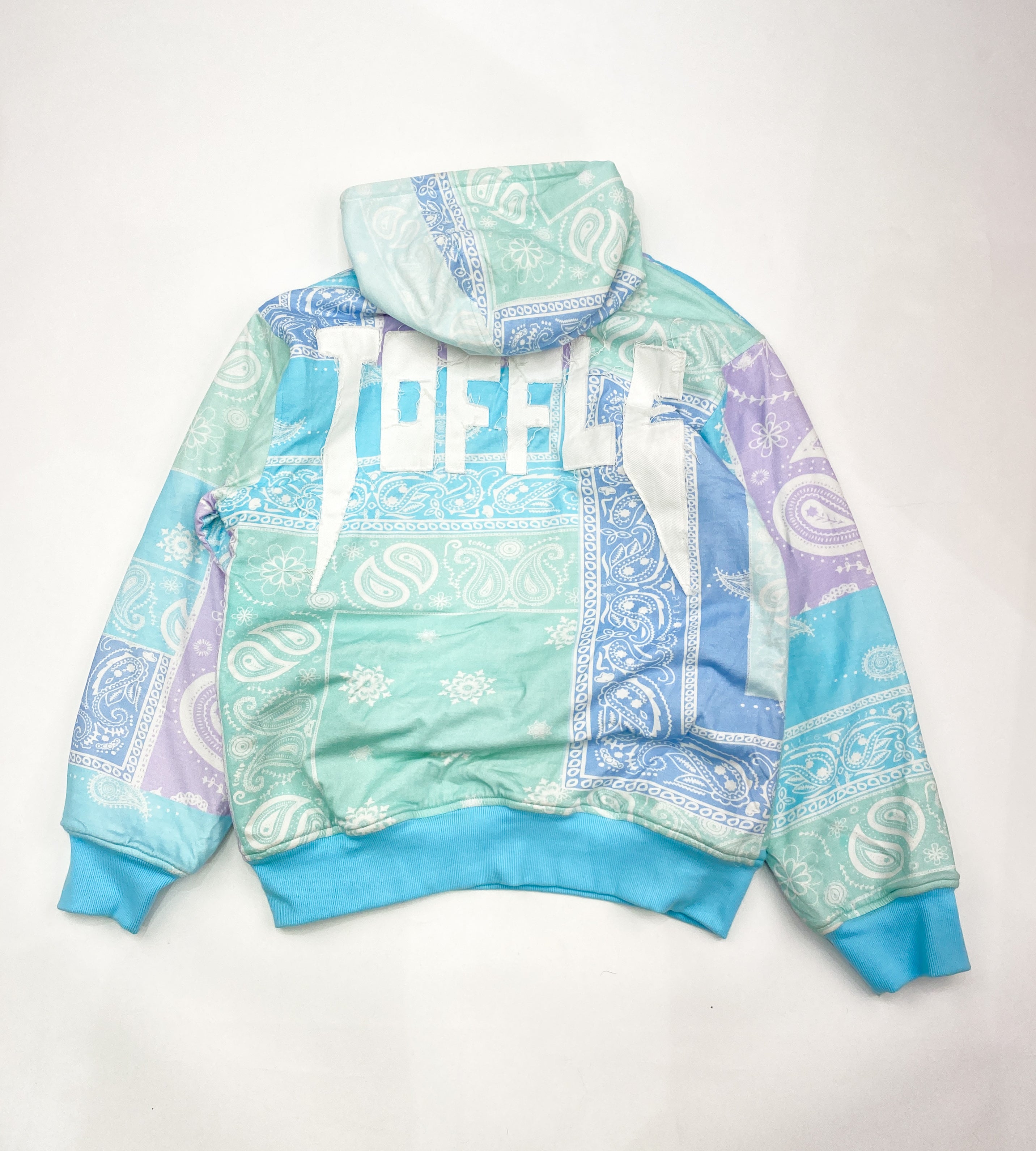 Paisley Blue Hoodie