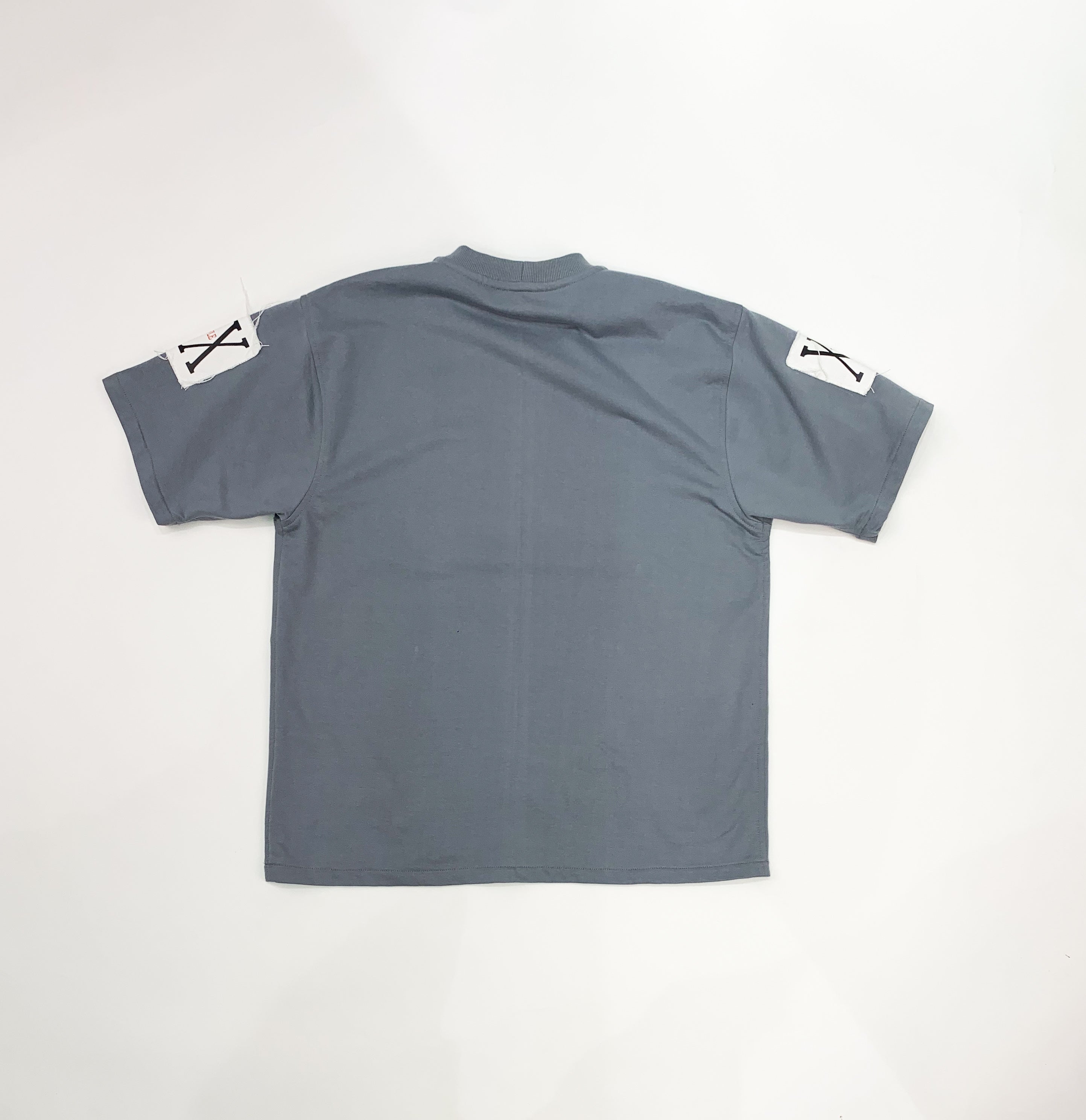 Grey Patchwork T-shirt