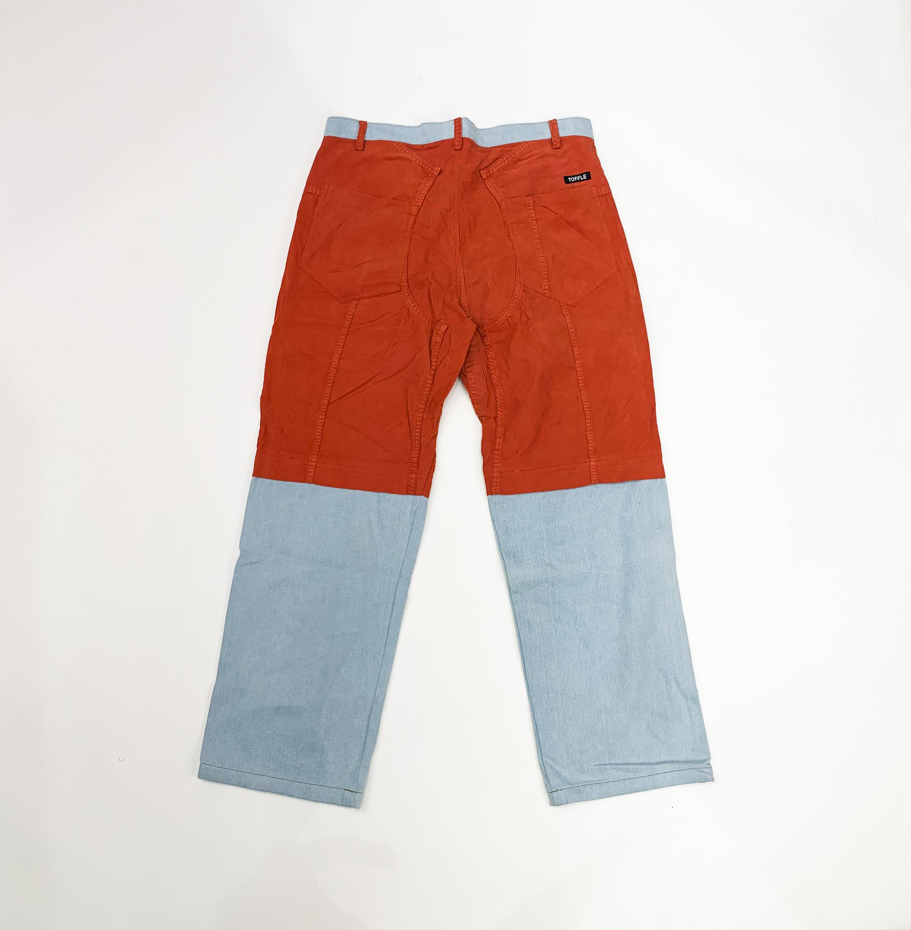 Corduroy Denim Pants