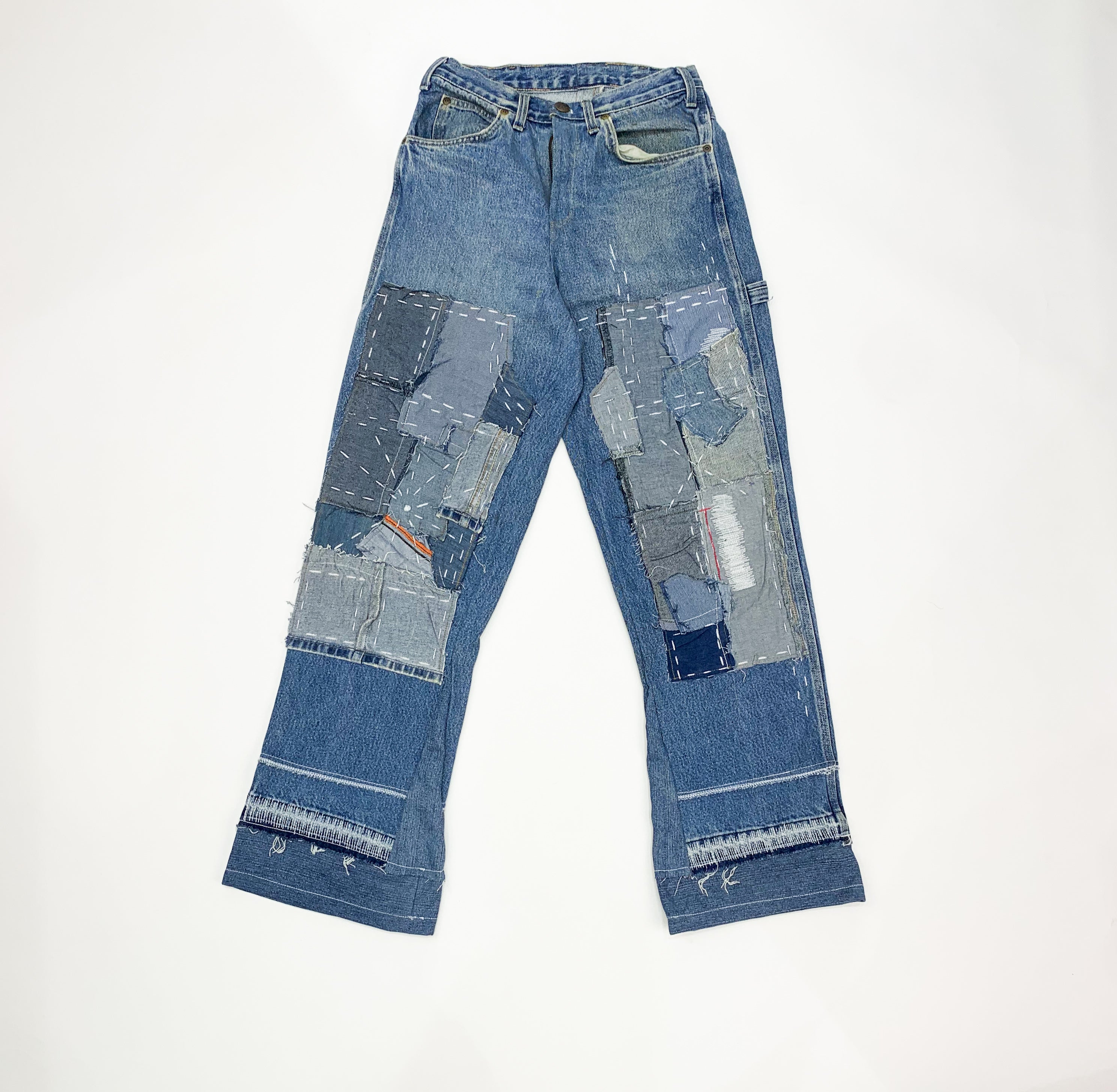 Hand Embroidered Jeans