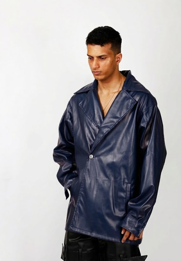 Leather Overall Jacket