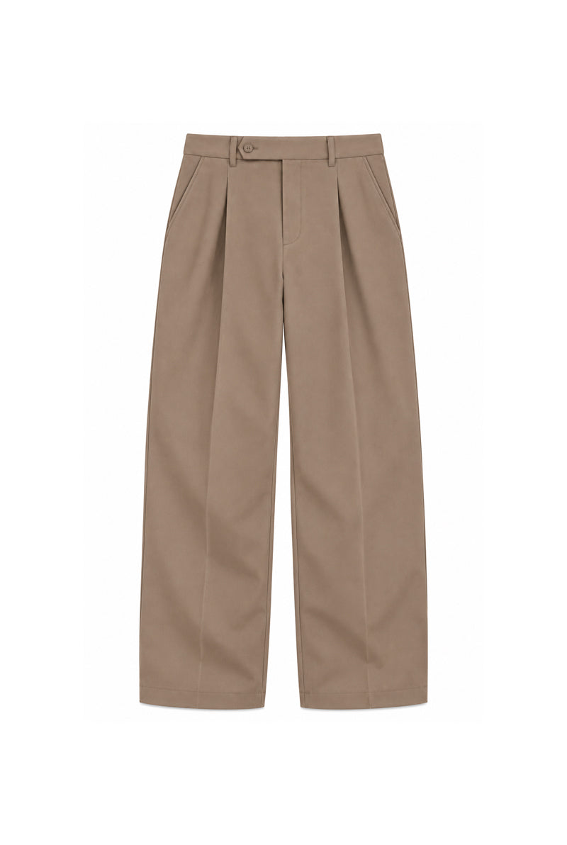 Sample Sand Pleated Pants