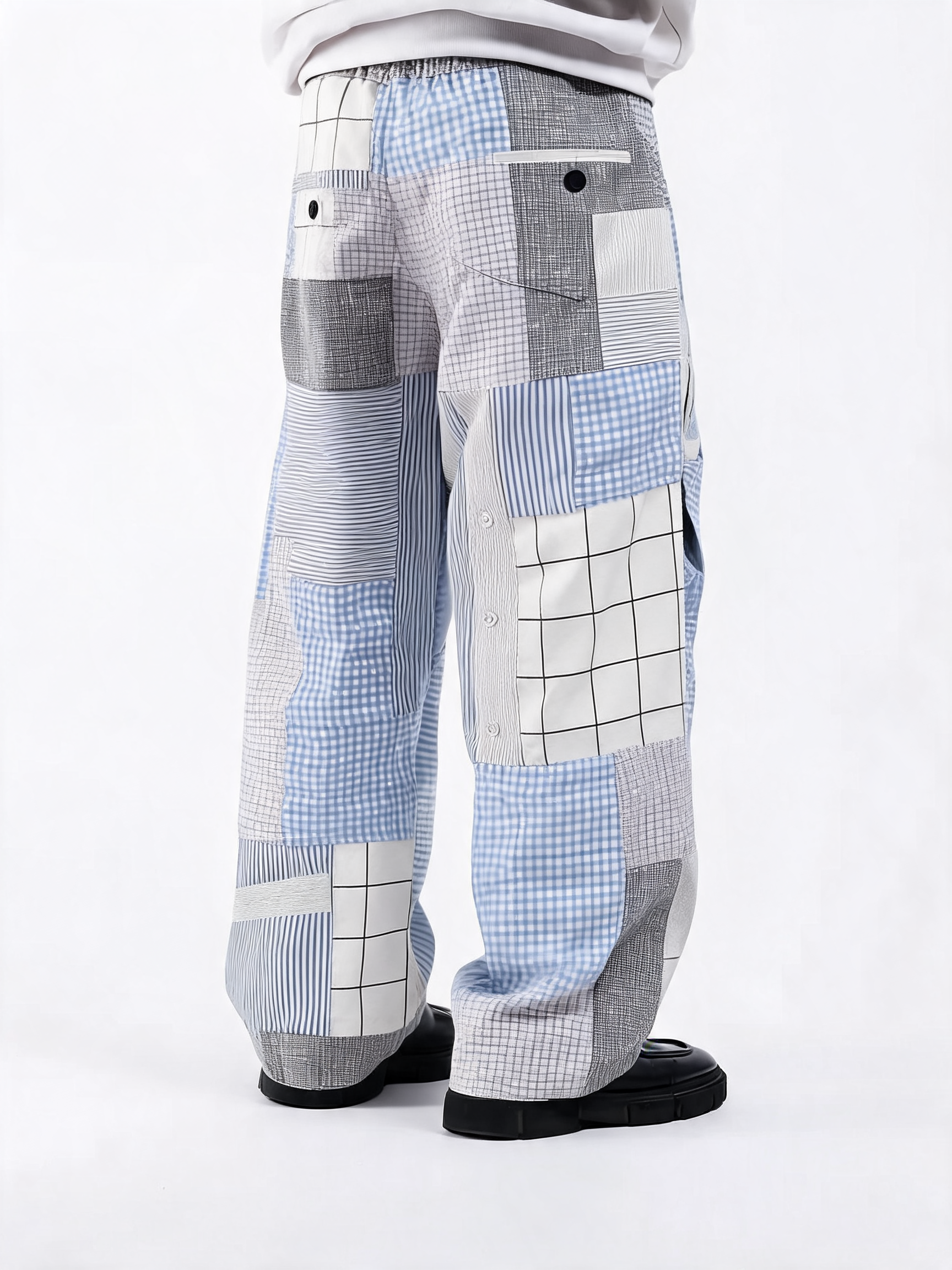 Checkered Jeans