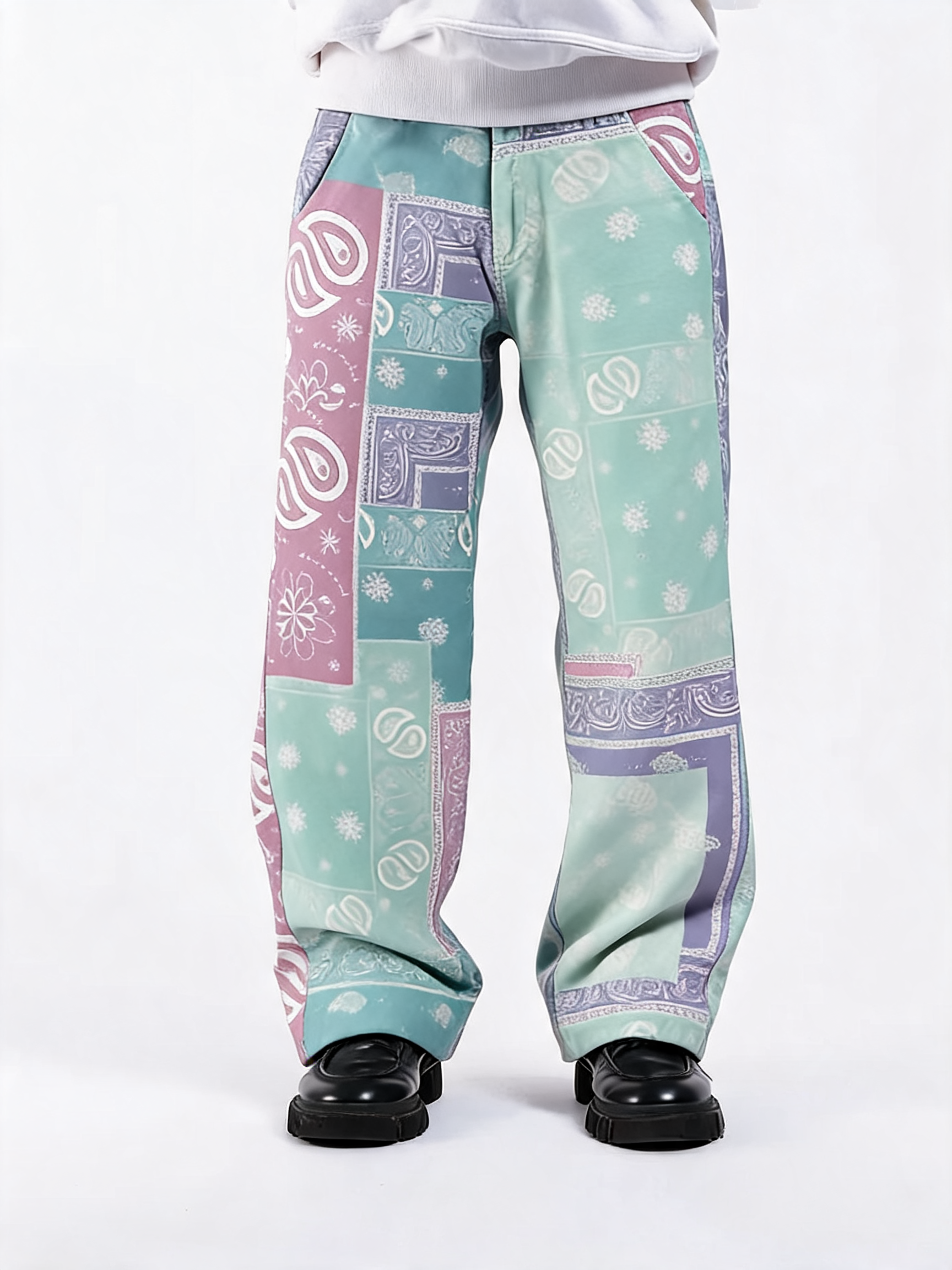 Paisley Blue Jeans