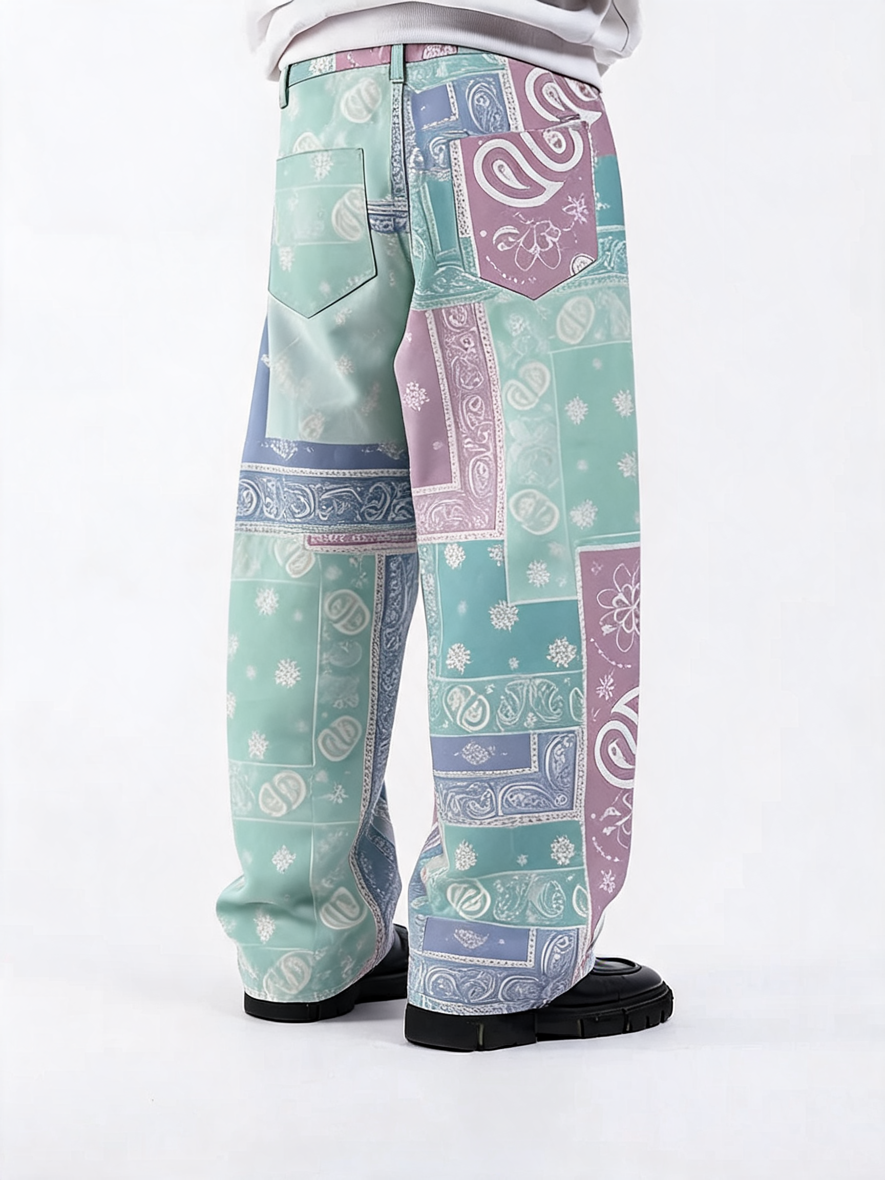Paisley Blue Jeans