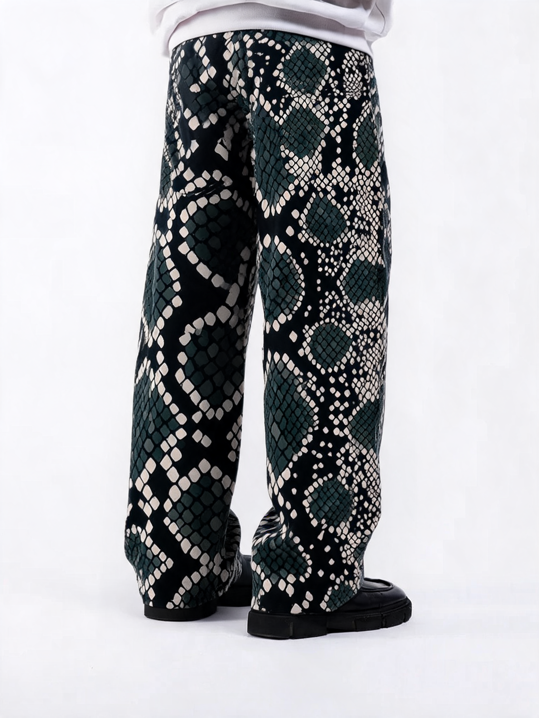 Snake Skin Jeans