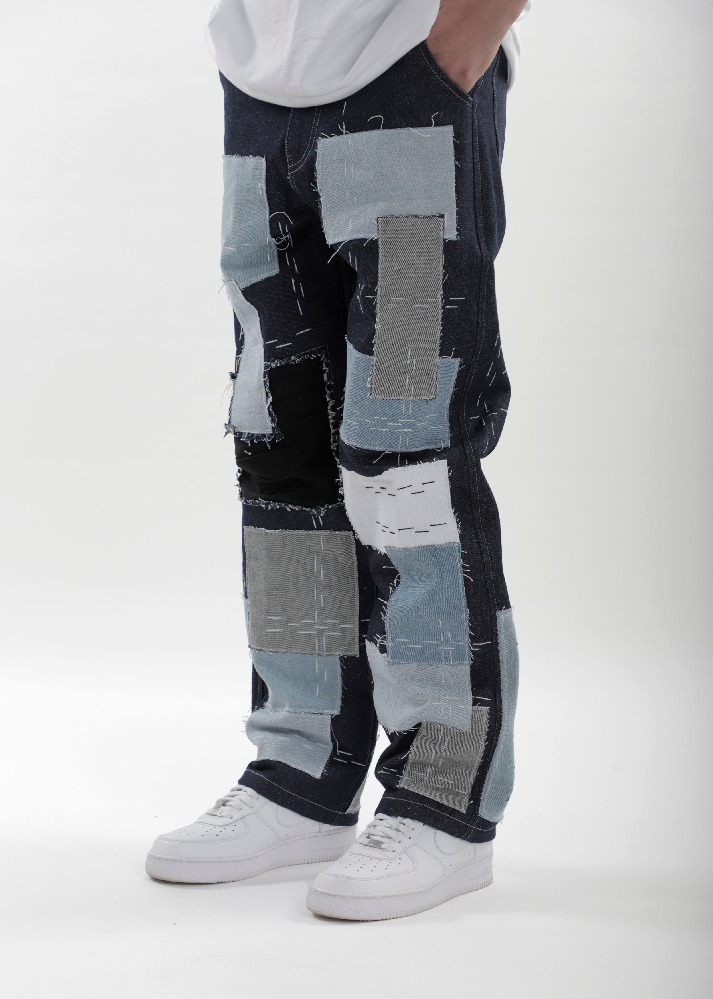 Sashiko Boro Jeans