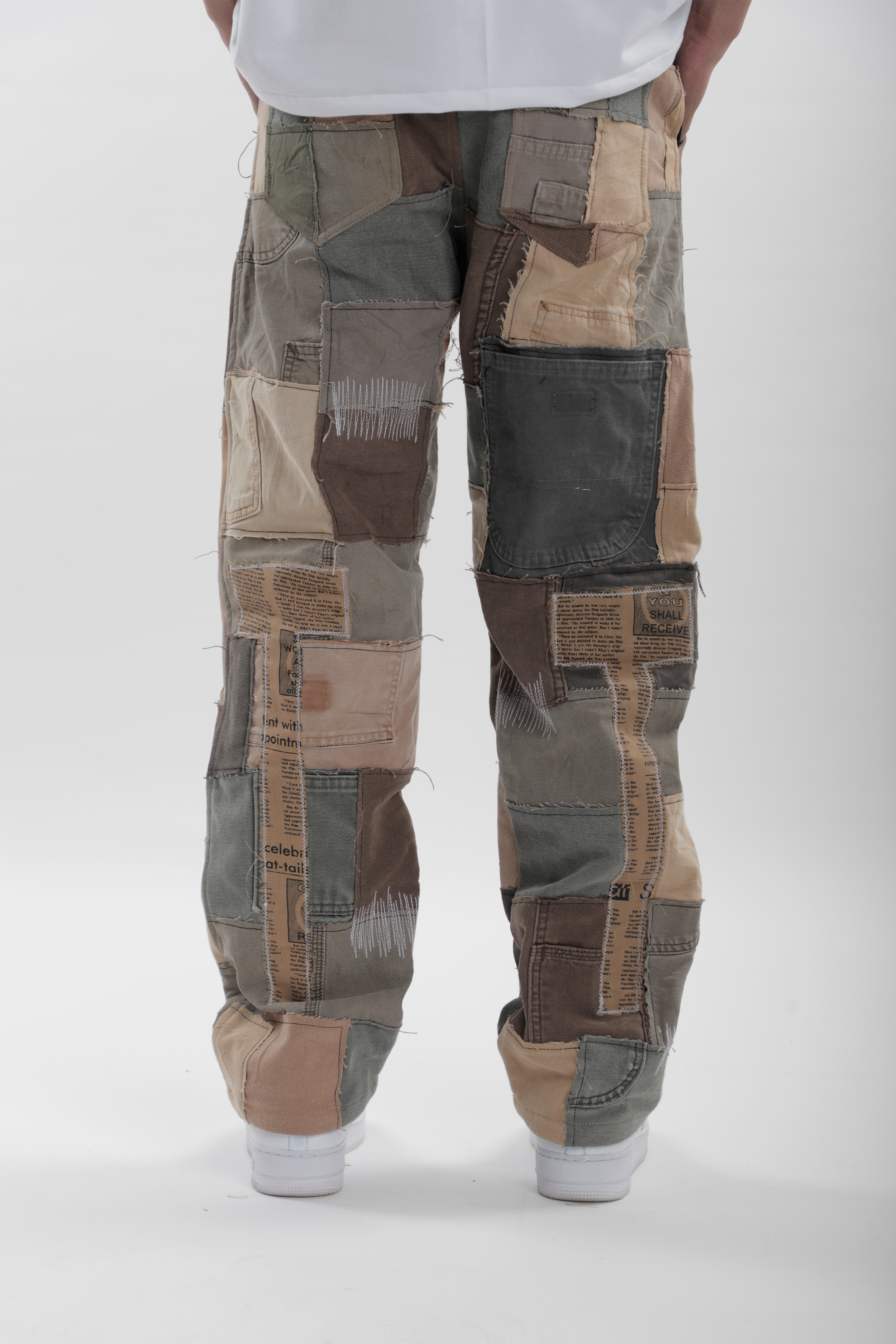 Earth Patchwork Jeans