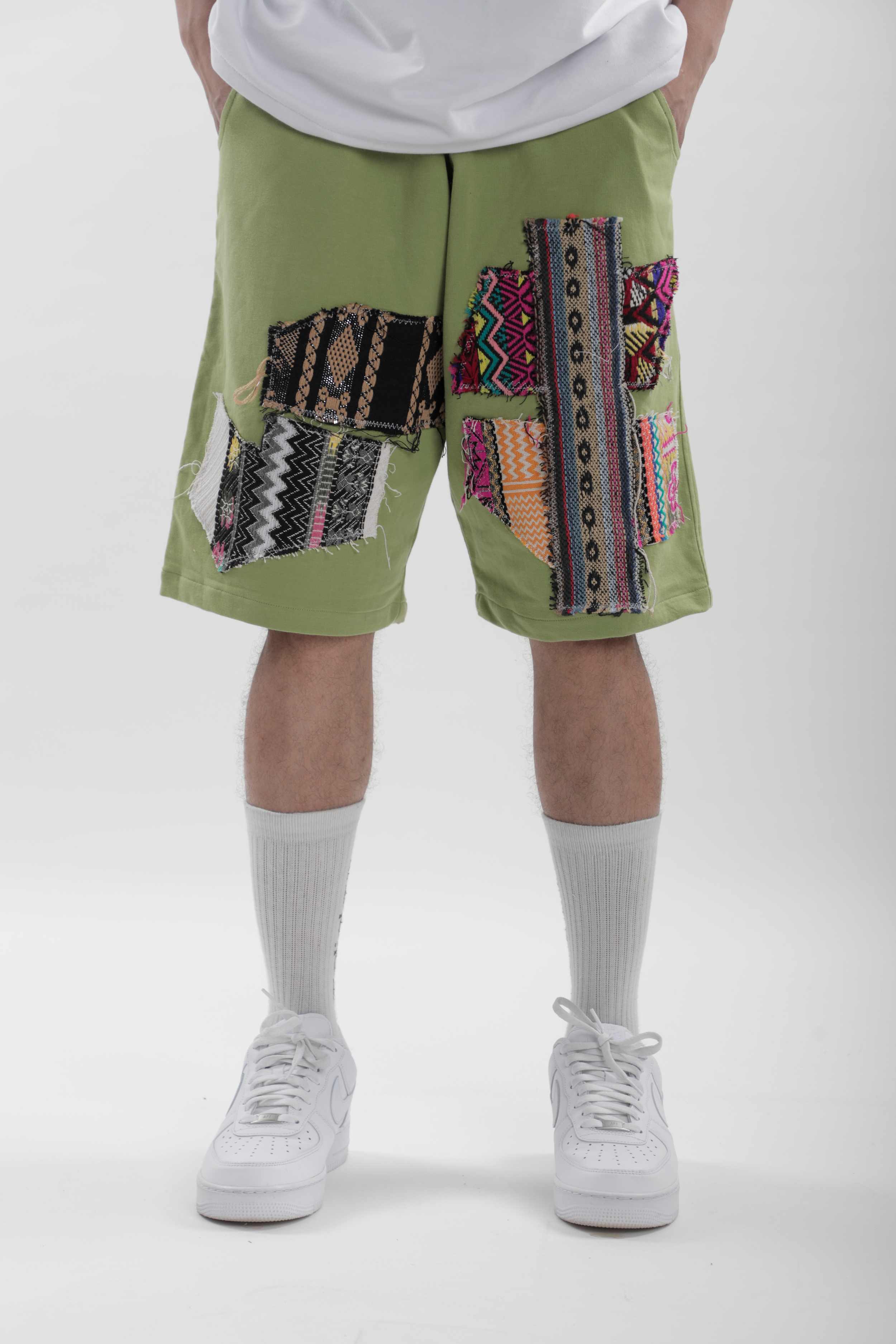 Artistic Stitched Shorts