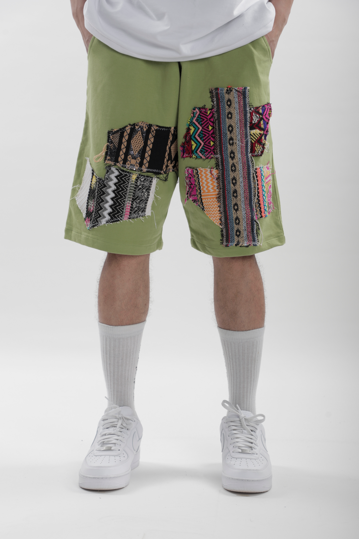 Artistic Stitched Shorts