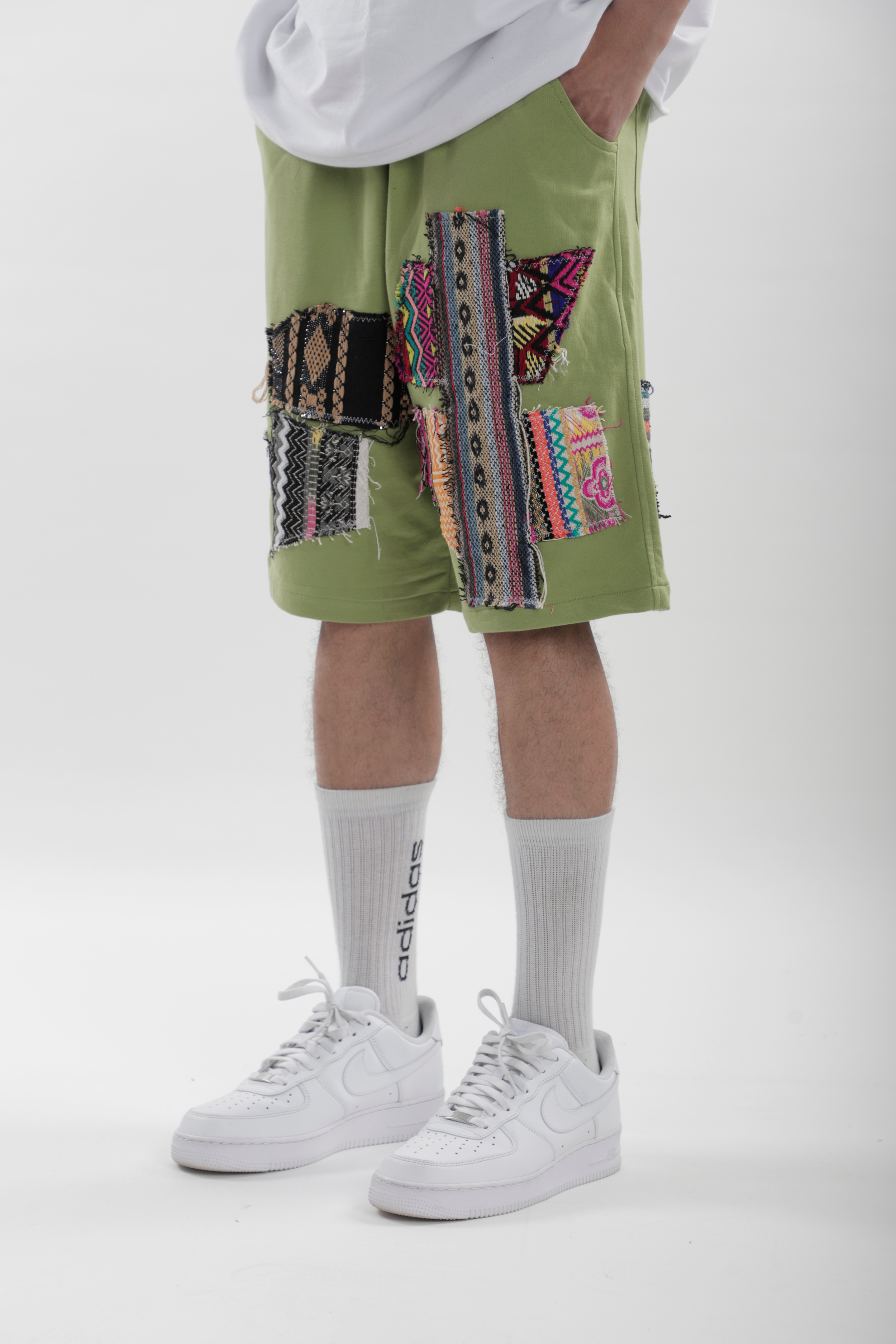 Artistic Stitched Shorts