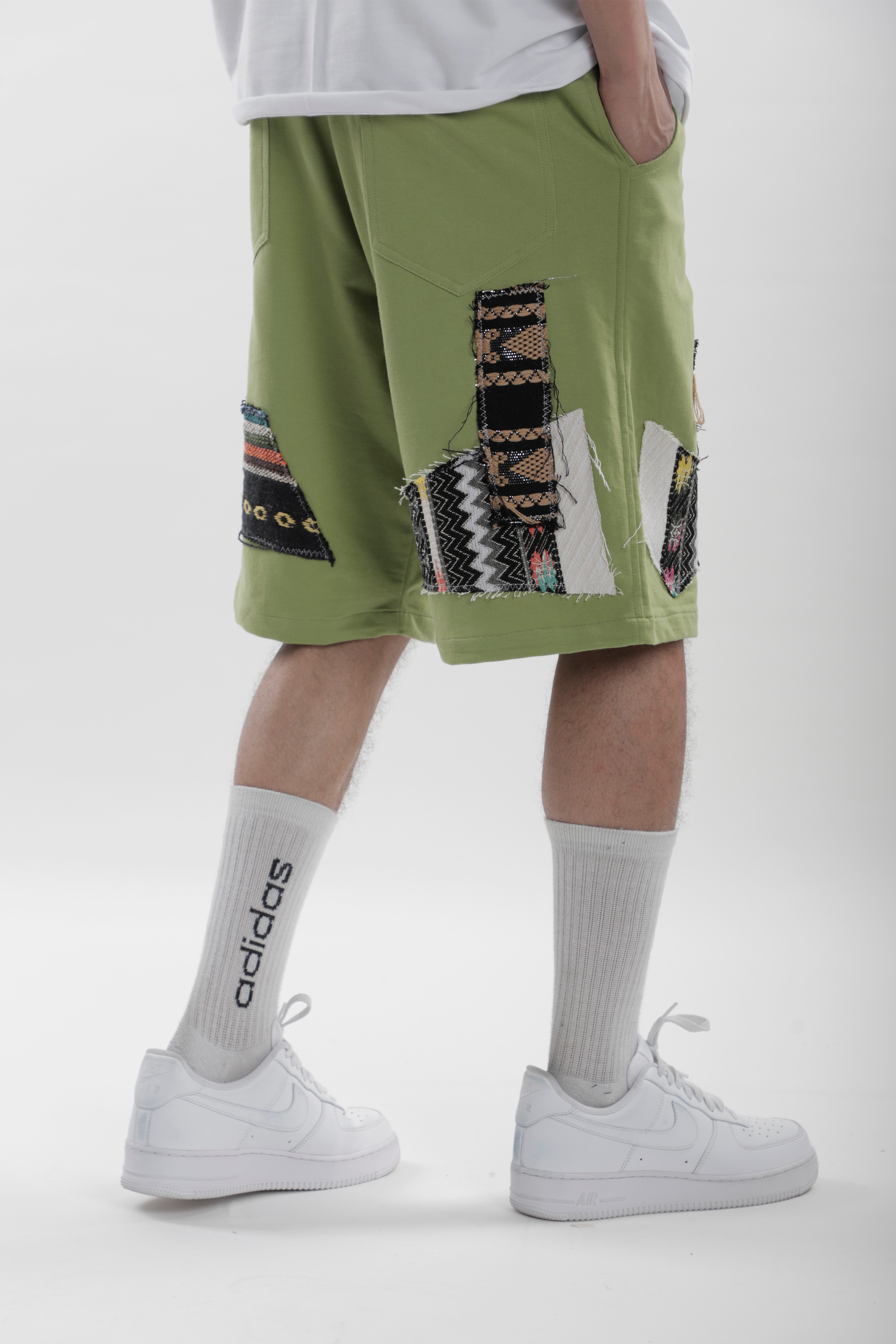 Artistic Stitched Shorts