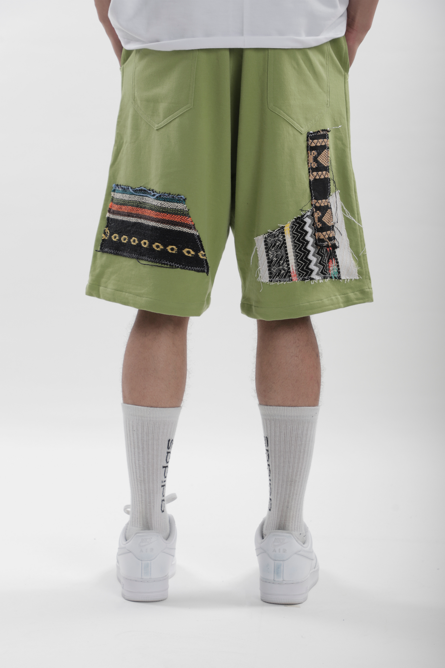Artistic Stitched Shorts